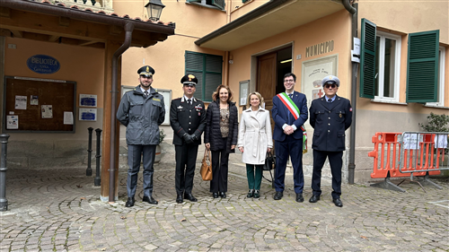 Il Prefetto di Alessandria in visita a Castelletto d'Orba