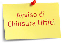 Chiusura uffici e servizi comunali